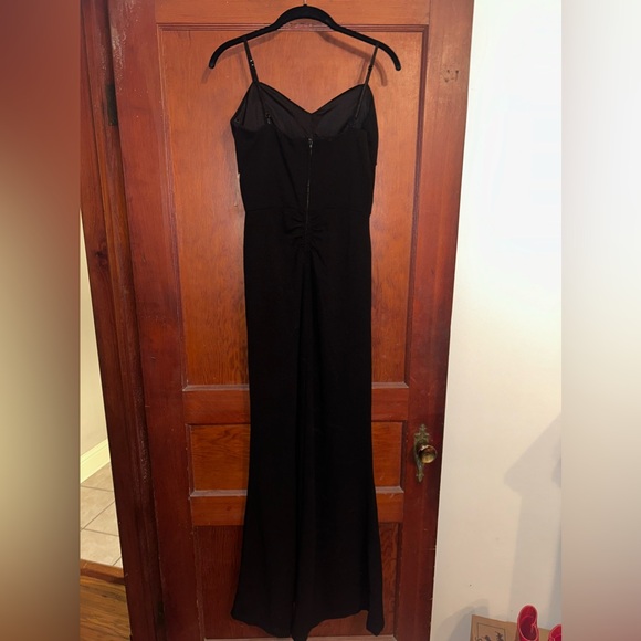 Windsor Alexia Formal High Slit Illusion Dress - Picture 3 of 7